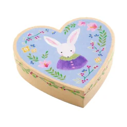 Djeco Hartvormige Doosje Konijn met 3 Armbanden