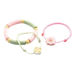 Djeco Hartvormige Doosje Konijn met 3 Armbanden