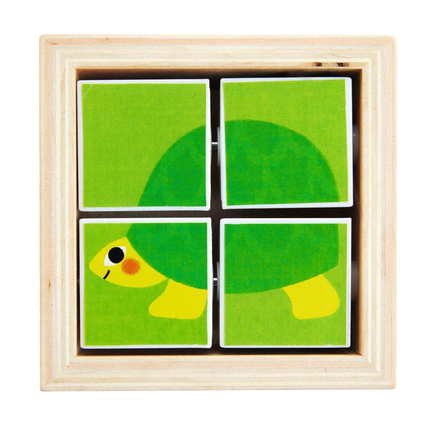 Djeco Houten Draaipuzzel - 4dlg.