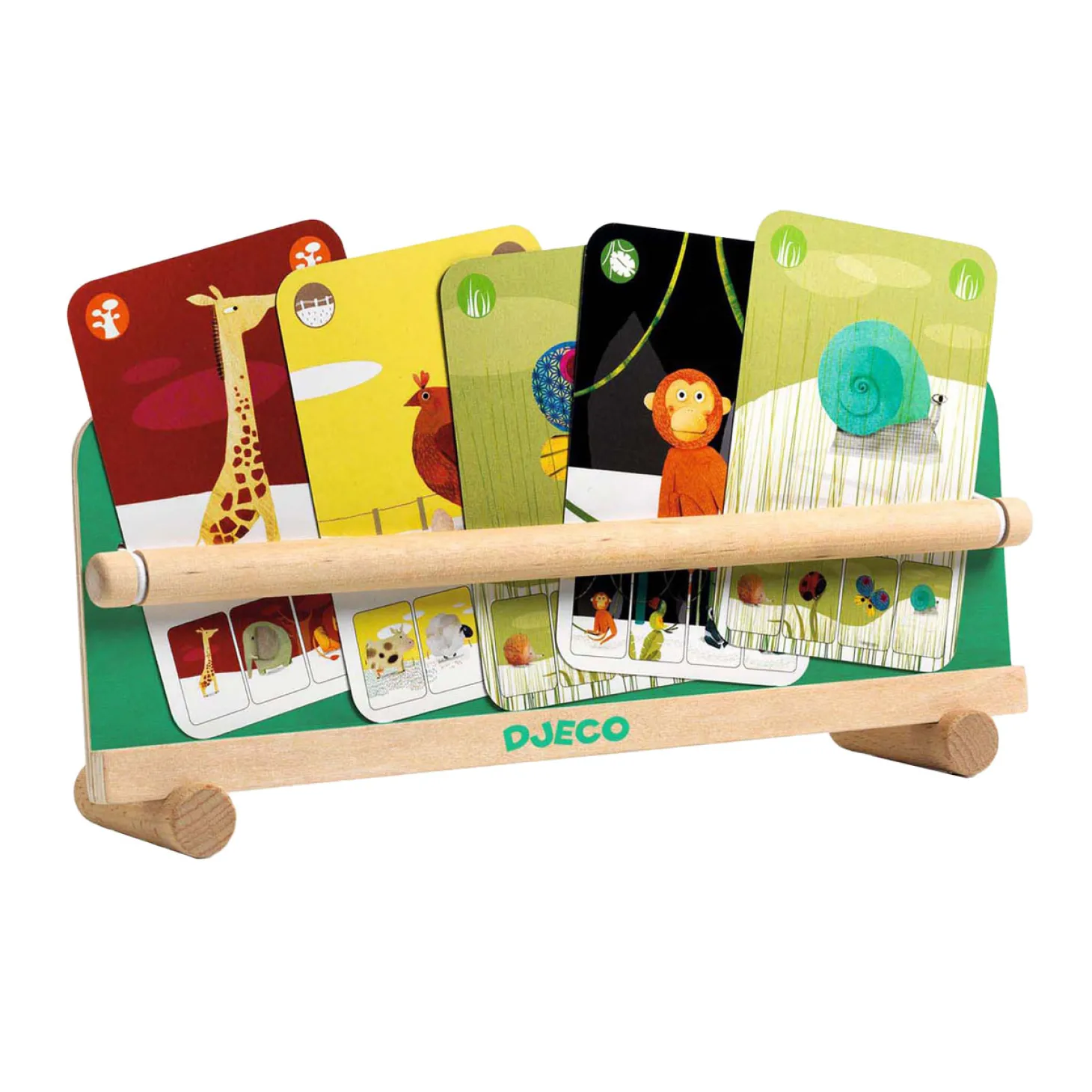 Djeco Houten Kaarthouder