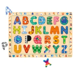 Djeco Houten Puzzel - Het Alfabet