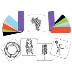 Djeco Kaartspel Color Connect - Tot 6 Spelers