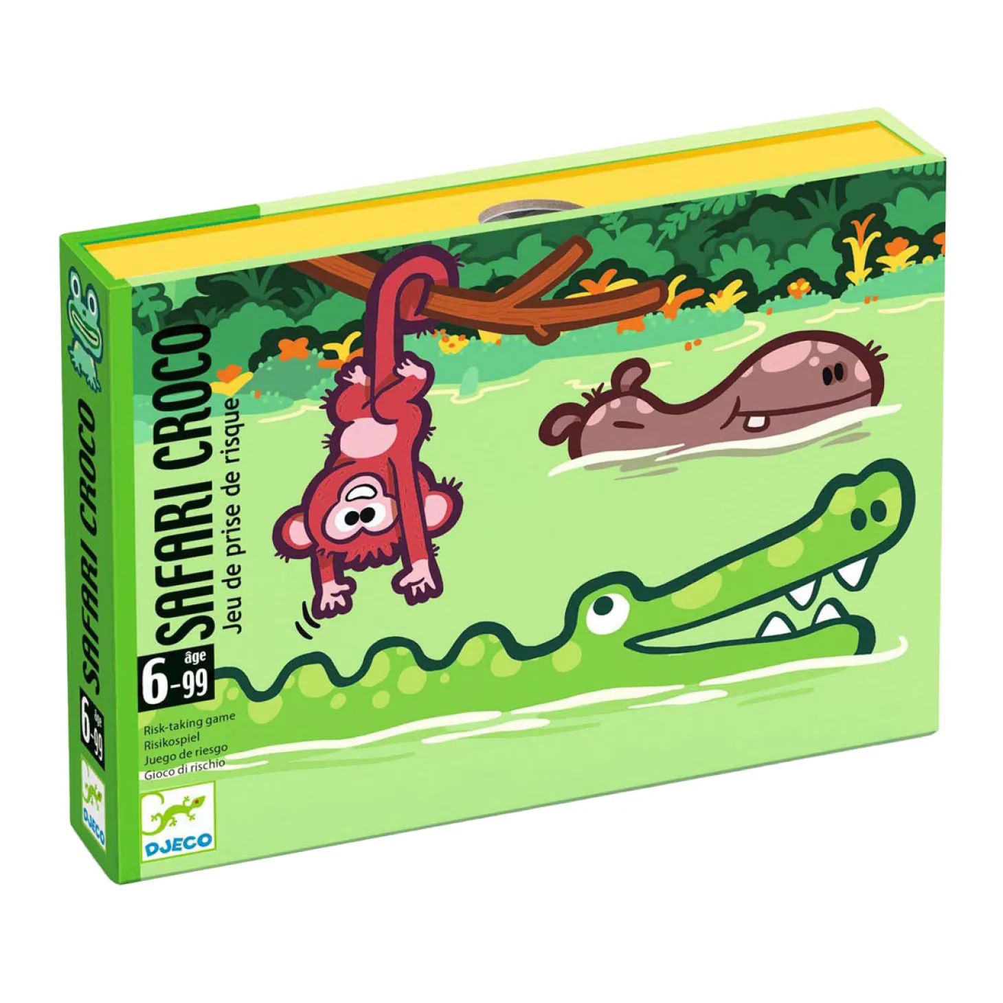 Djeco Kaartspel Safari Croco - 2 tot 5 Spelers