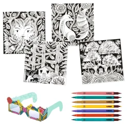 Djeco Kleuren met 3D-effect - Fantasy Forest