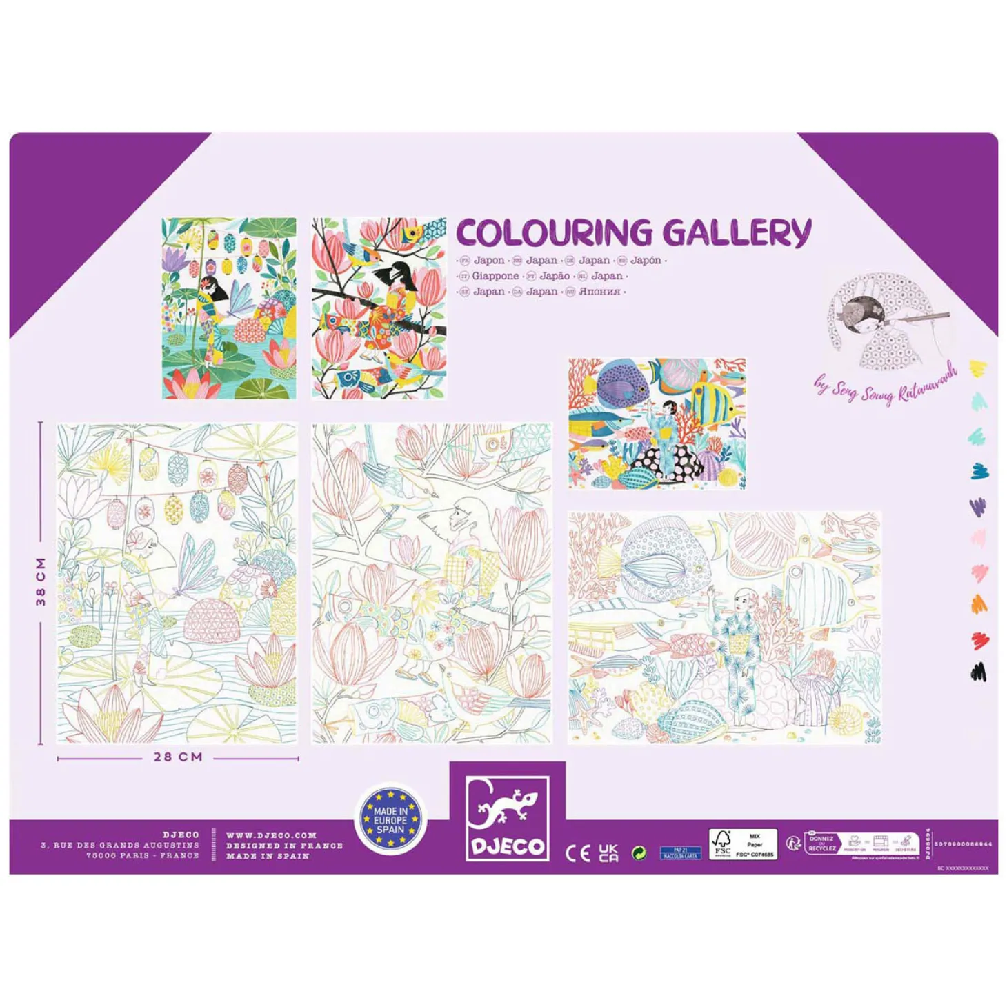 Djeco Kleurplaten Japan