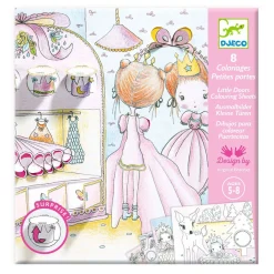 Djeco Kleurplaten met Verrassingsdeurtjes