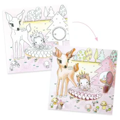 Djeco Kleurplaten met Verrassingsdeurtjes