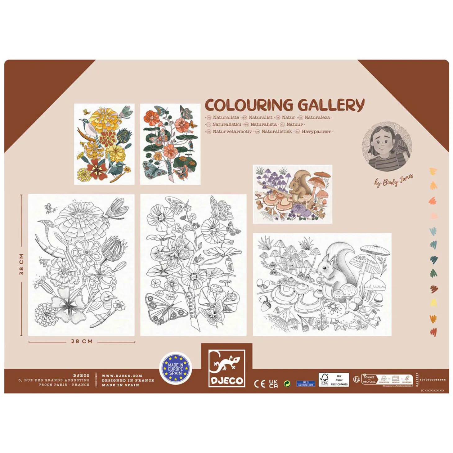 Djeco Kleurplaten Natuur