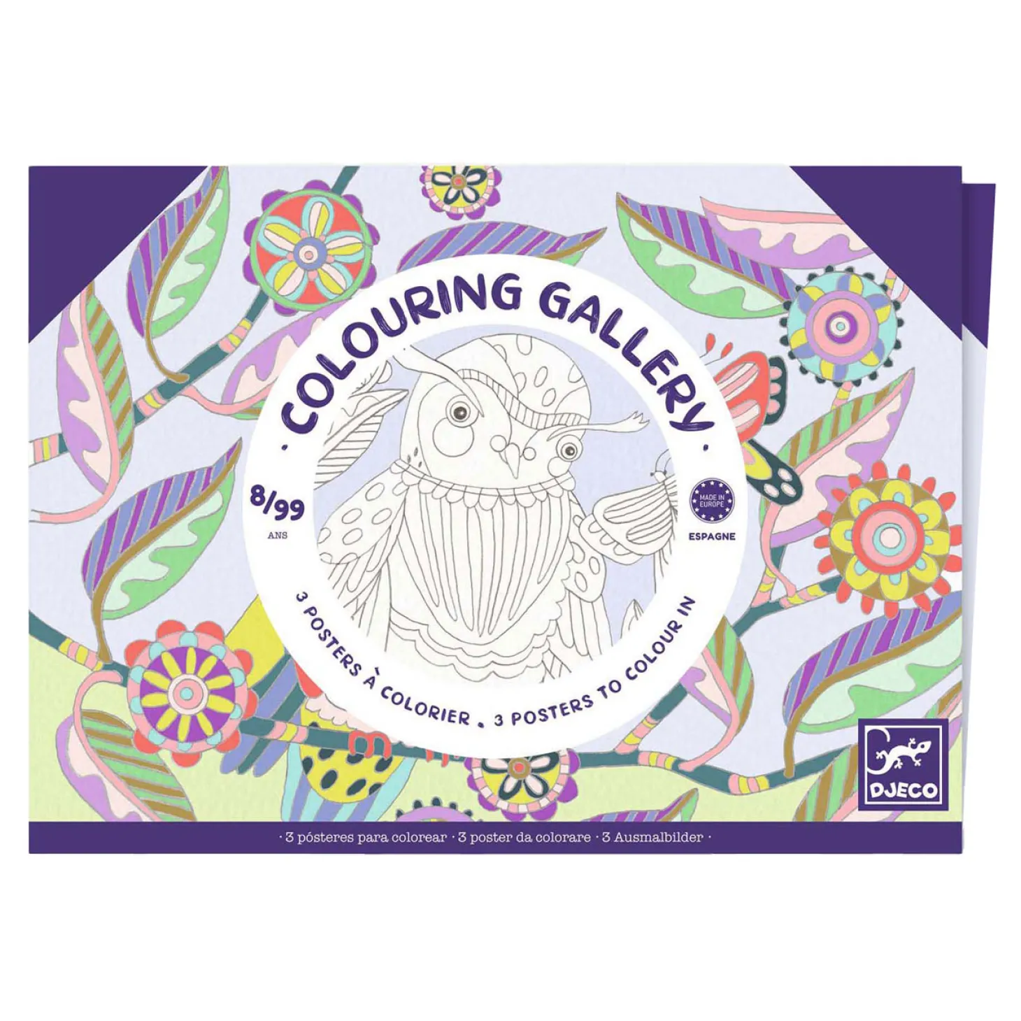 Djeco Kleurplaten Vogels