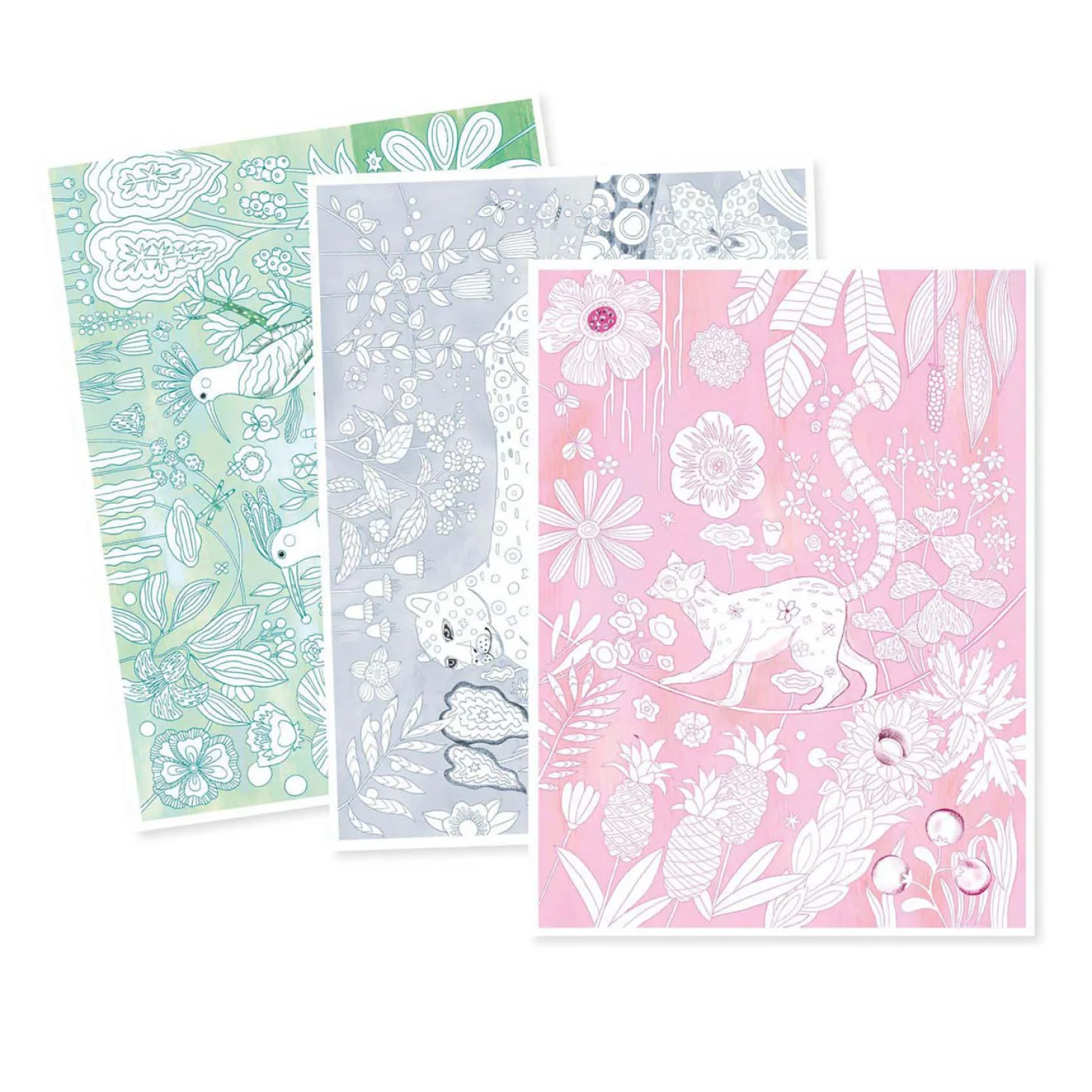 Djeco Kleurplaten Wilde Dieren