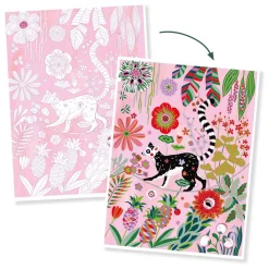 Djeco Kleurplaten Wilde Dieren