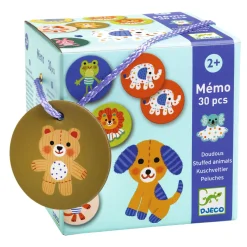 Djeco Knuffels Memospel, 30 Kaarten