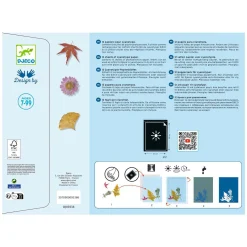 Djeco Knutselen Cyanotypepapier Navulet - Bladeren