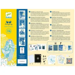 Djeco Knutselen Cyanotype Navulset - Nachtelijke Savanne