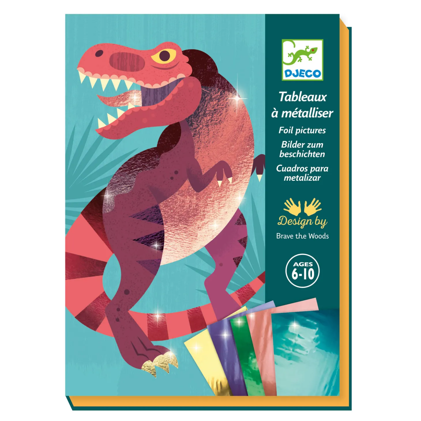 Djeco Knutselen met Folie Dinosaurus