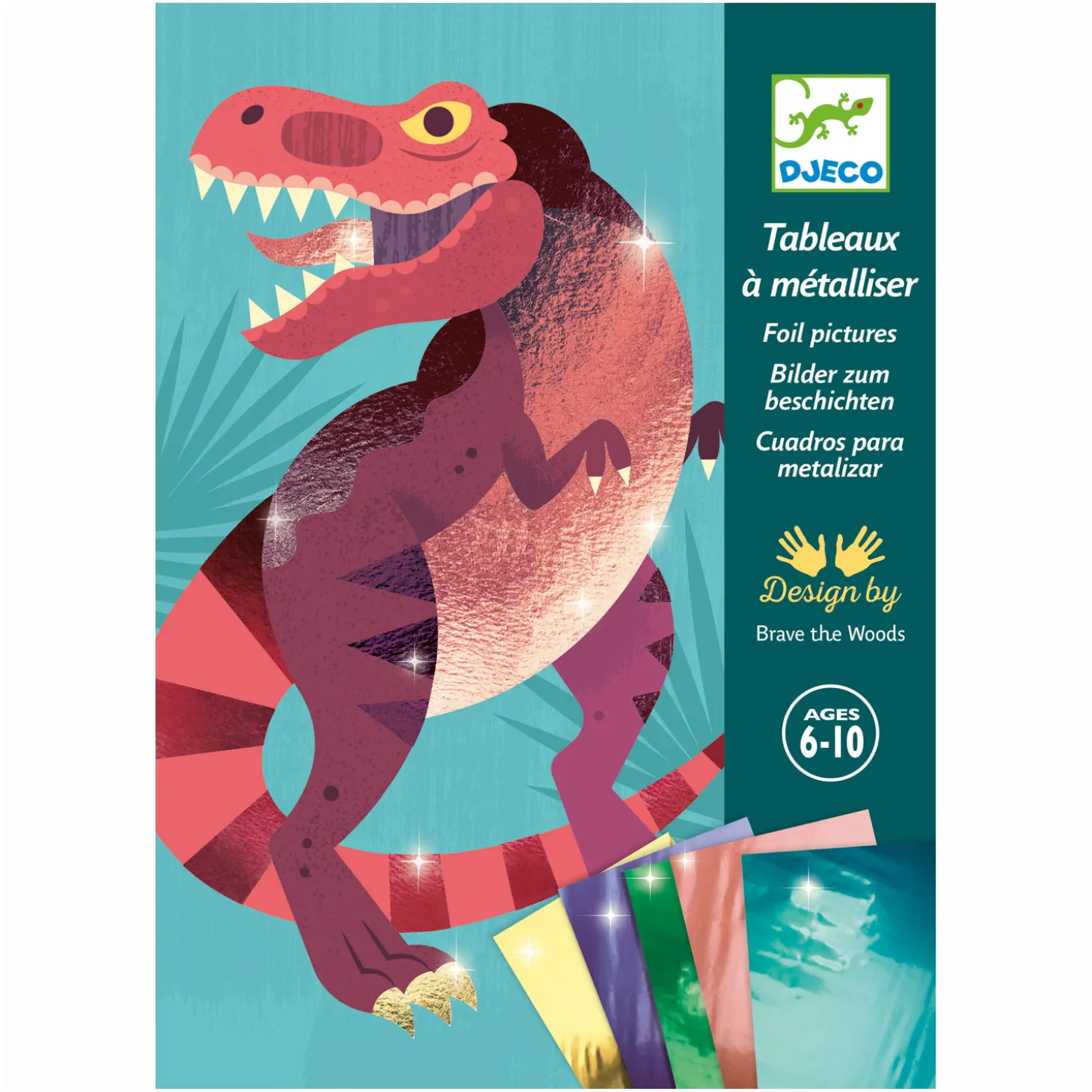 Djeco Knutselen met Folie Dinosaurus