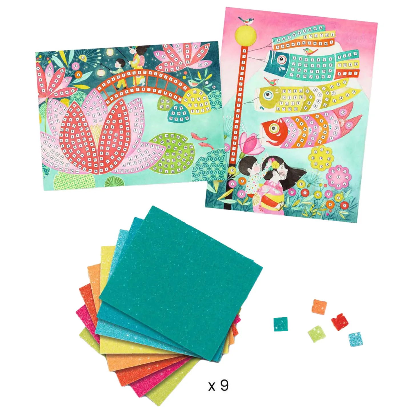 Djeco Knutselen Mozaïek Kyoto