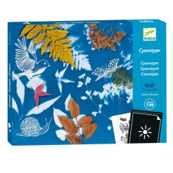 Djeco Knutselen Startpakket Cyanotype - Bladeren