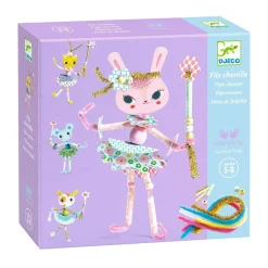 Djeco Knutselset Chenilledraden - Feeen Rijgen