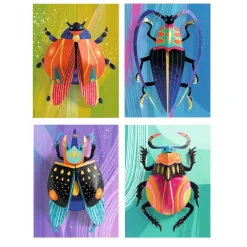 Djeco Knutselset 3D Insecten van Papier