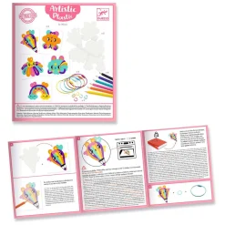 Djeco Knutselset Kawaii Sleutelhangers van Krimpfolie