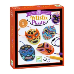 Djeco Knutselset Mexicaanse Worstelaars Sleutelhangers van Krimpfolie