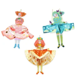 Djeco Knutselset Papieren Jurken met Aankleedpoppen