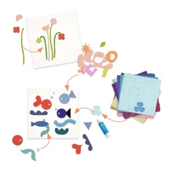 Djeco Knutselset Plak-activiteit - 42 Kleuren