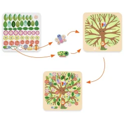 Djeco Knutselset Vilt Door de Seizoenen Heen