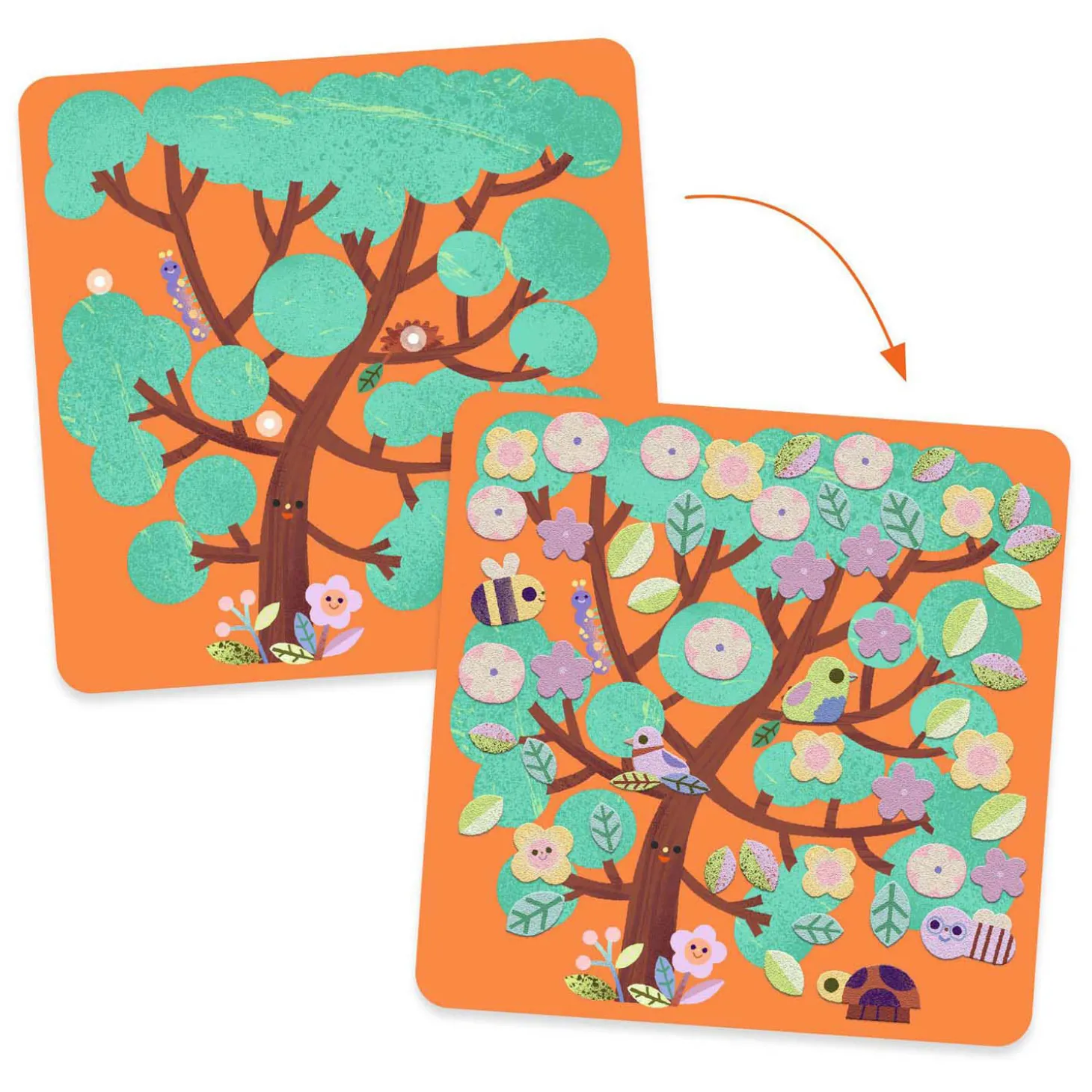 Djeco Knutselset Vilt Door de Seizoenen Heen