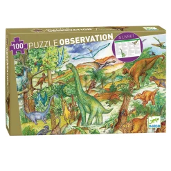 Djeco Legpuzzel Dinosaurus - 100st.