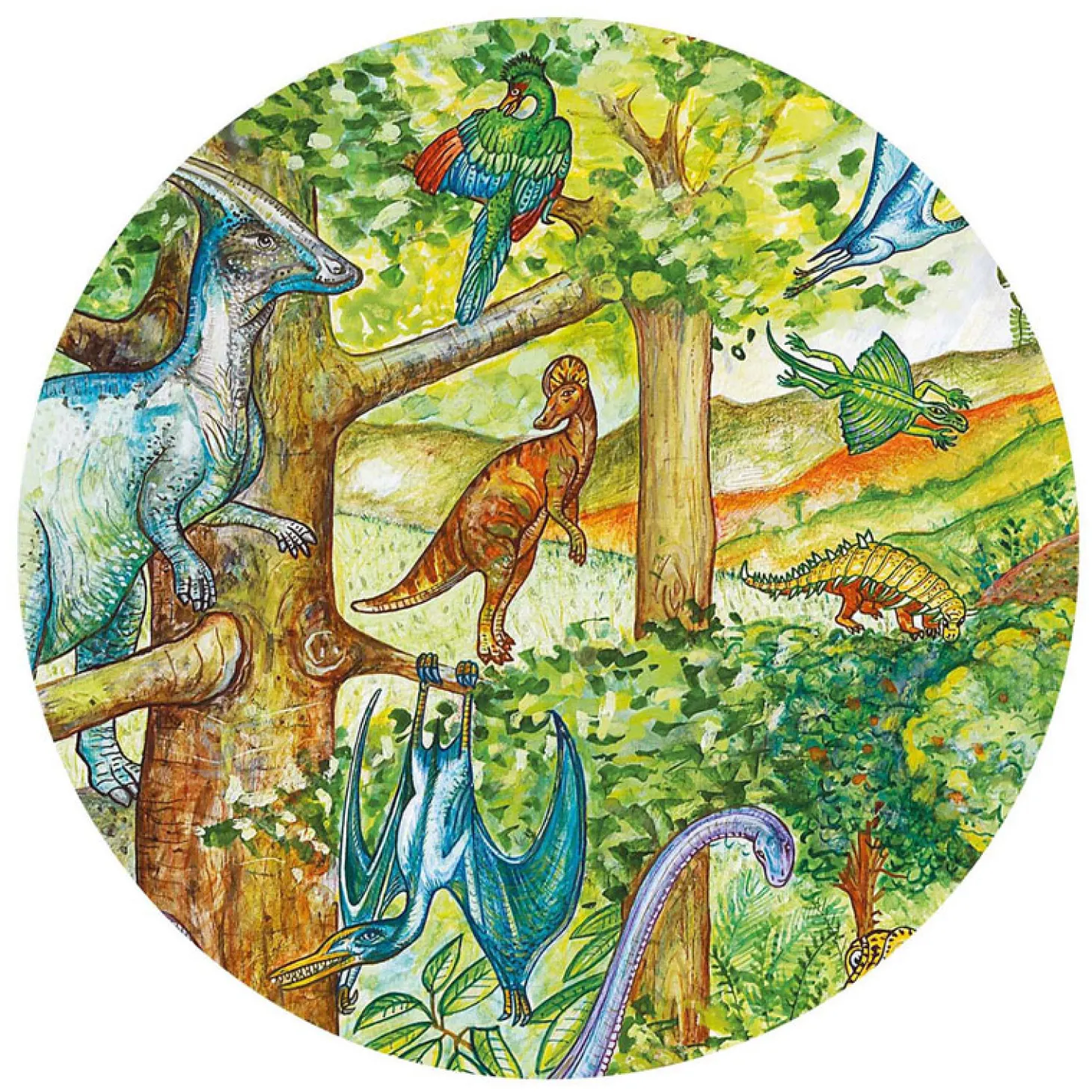 Djeco Legpuzzel Dinosaurus - 100st.