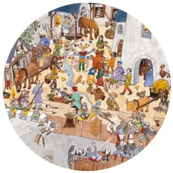 Djeco Legpuzzel Ridders - 100st.