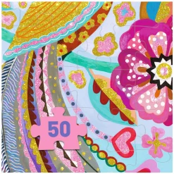 Djeco Legpuzzel Vogel - 50st.