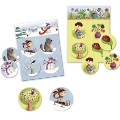 Djeco Lotto 4 Seizoenen, 16st.