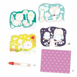 Djeco Magische Kleurplaten - In het Bos