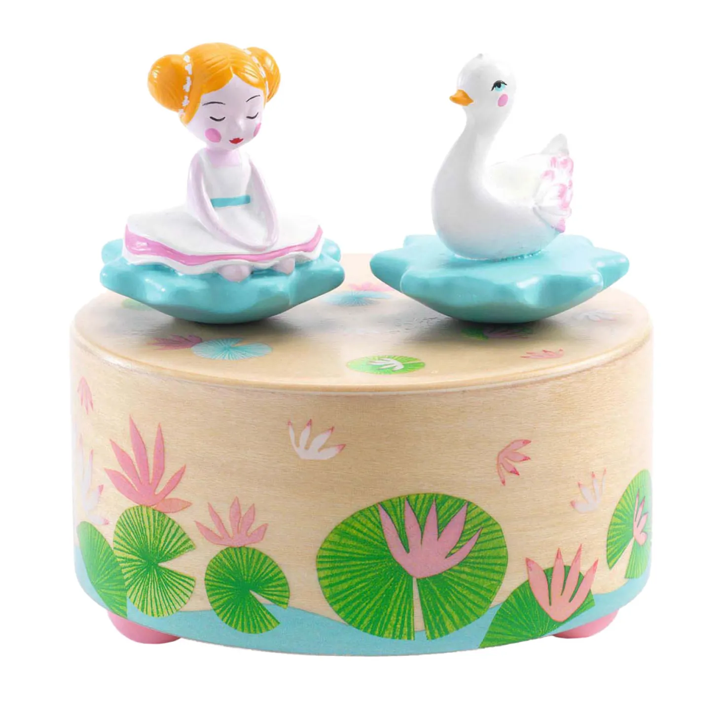 Djeco Magnetische Muziekdoosje - Ballerina en een Zwaan