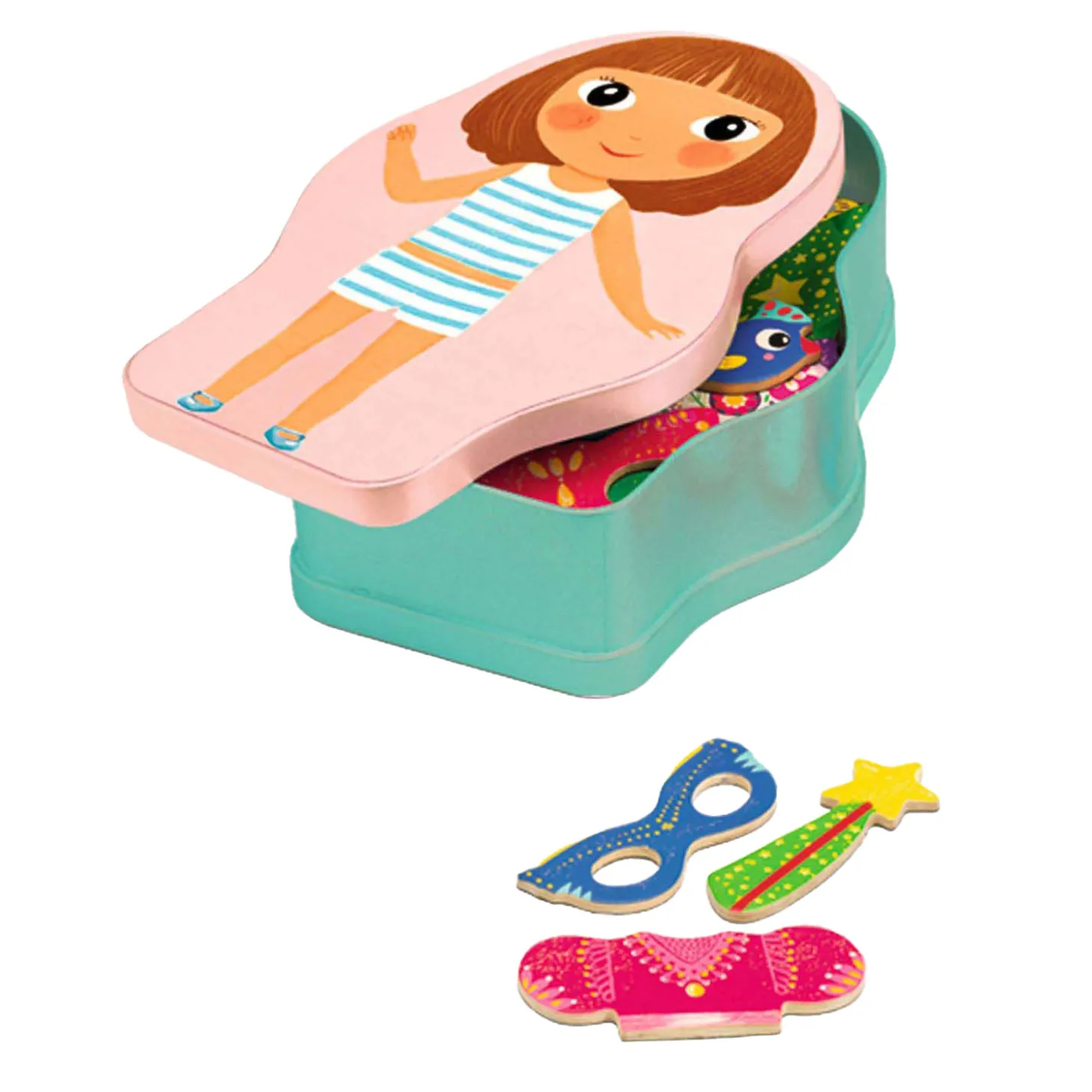 Djeco Magnetische Puzzel Fantasiefiguren