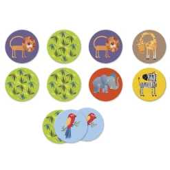 Djeco Memory Jungle, 30st.