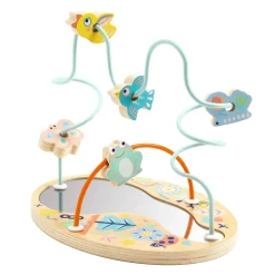 Djeco Metalen Kralendoolhof met 2 Circuits