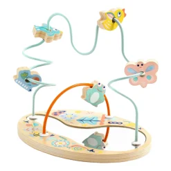 Djeco Metalen Kralendoolhof met 2 Circuits