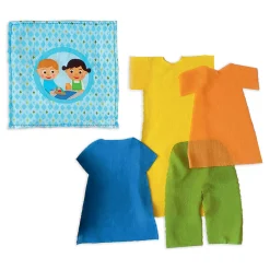 Djeco Mia en Leo Houten Wasserij Speelset, 7dlg.