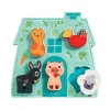Djeco Mouki Vormenpuzzel, 5st.