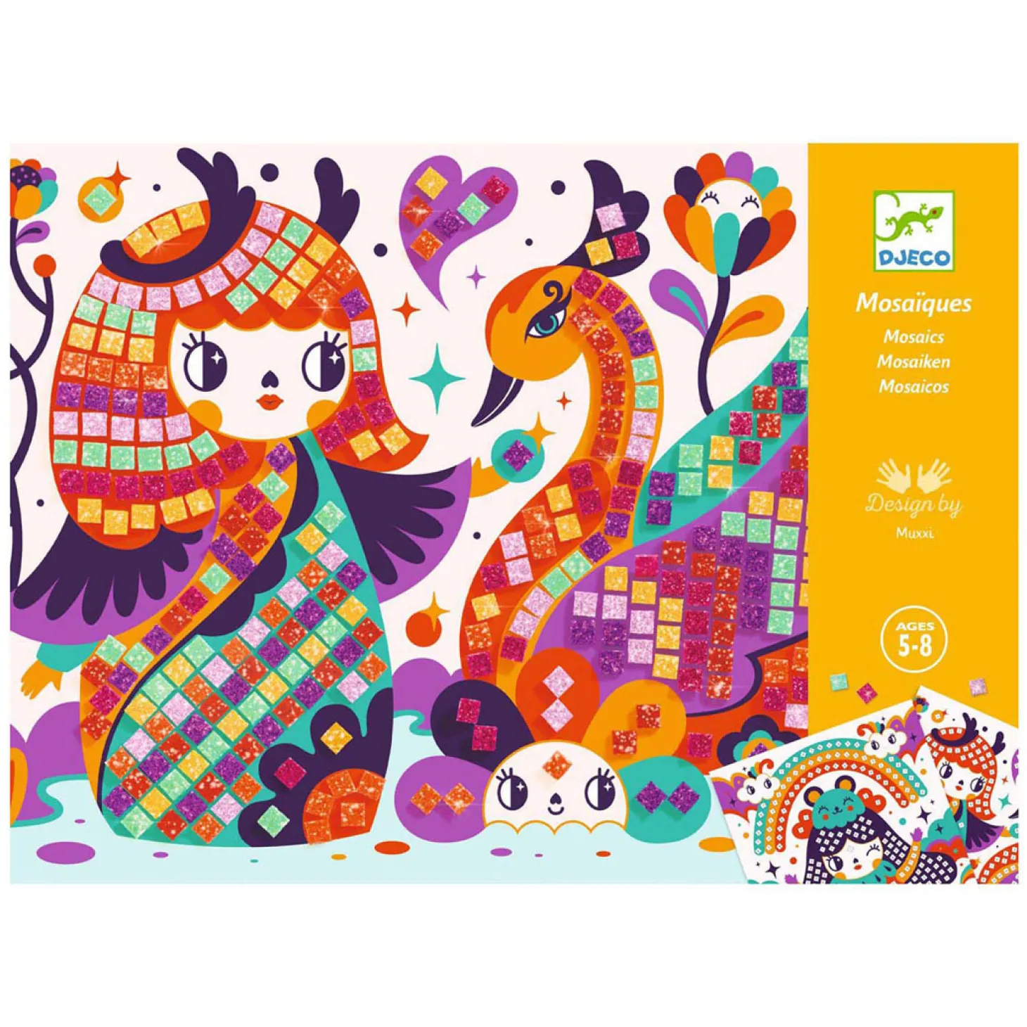 Djeco Mozaïekafbeeldingen met Nummer