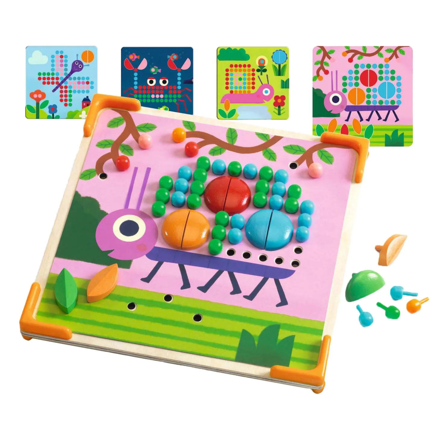 Djeco Mozaiekspel met 8 Plaatjes