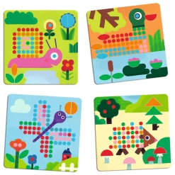 Djeco Mozaiekspel met 8 Plaatjes