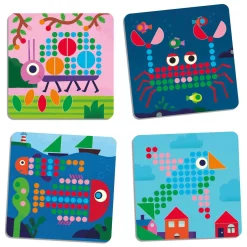 Djeco Mozaiekspel met 8 Plaatjes