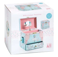 Djeco Muziekdoosje met 4 Lades - Ballerina op het Toneel