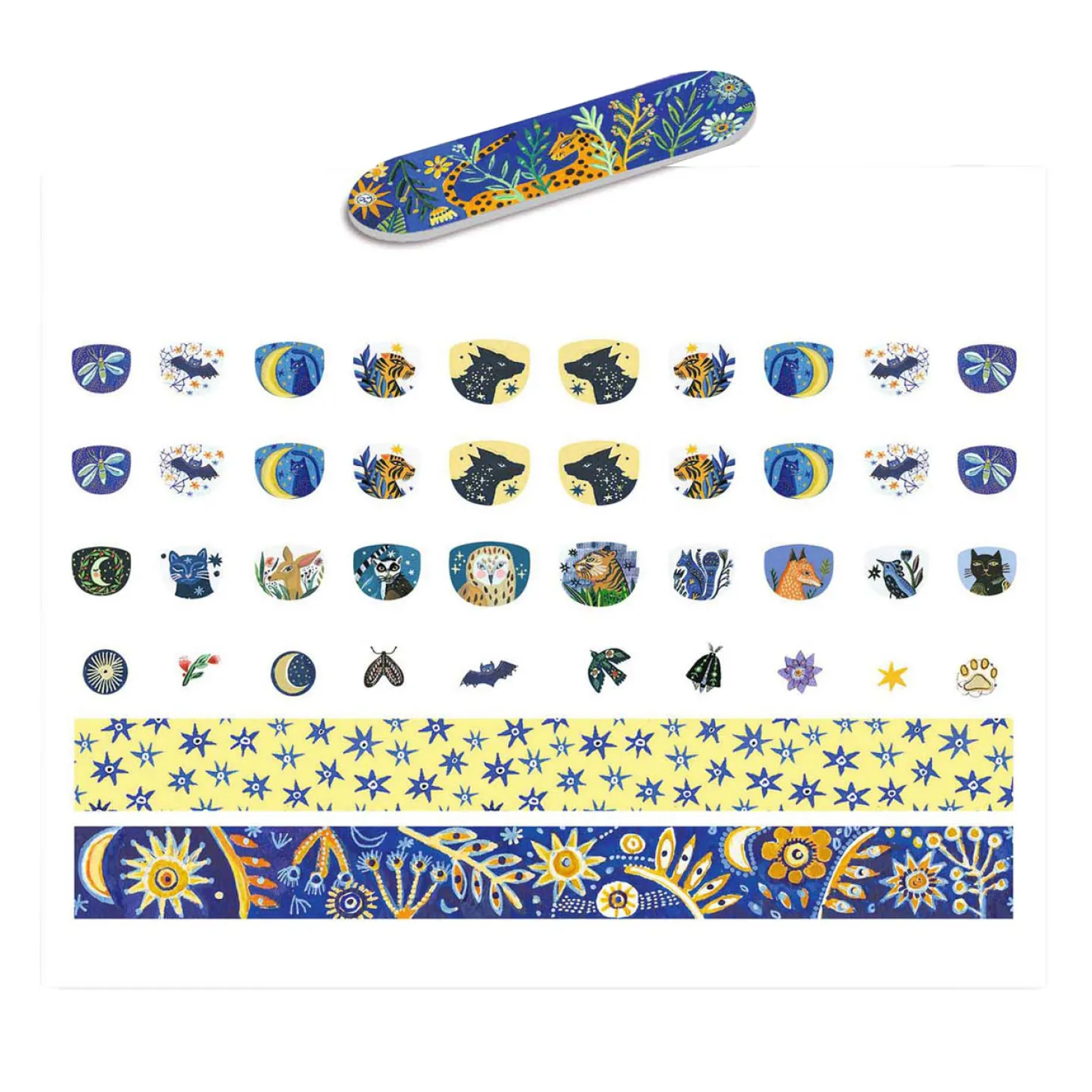 Djeco Nagelstickers Maanreflecties - 120 Stickers