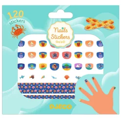 Djeco Nagelstickers Mediterraan - 120 Stickers